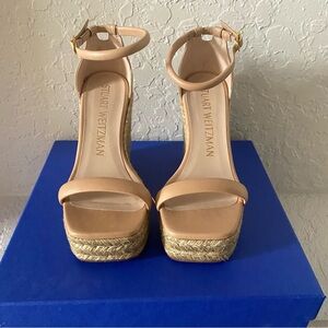 Stuart Weitzman Nude Espadrille